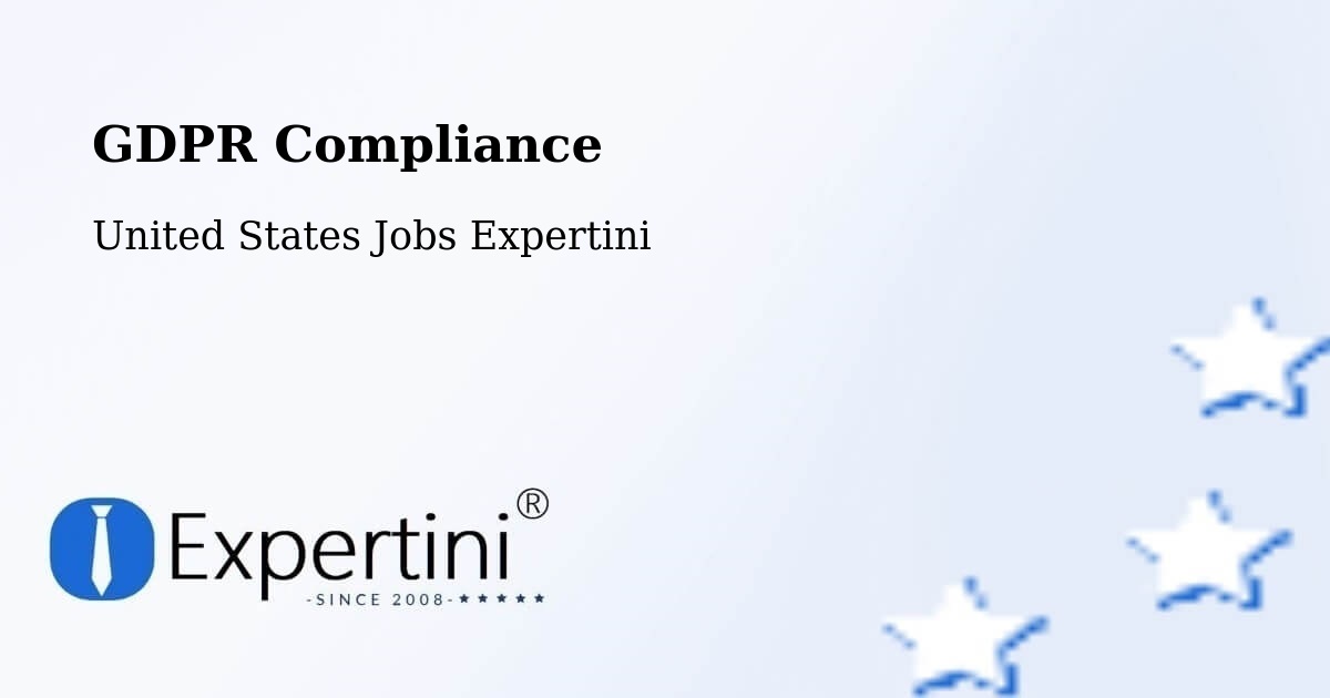 GDPR Compliance - United States Jobs Expertini
